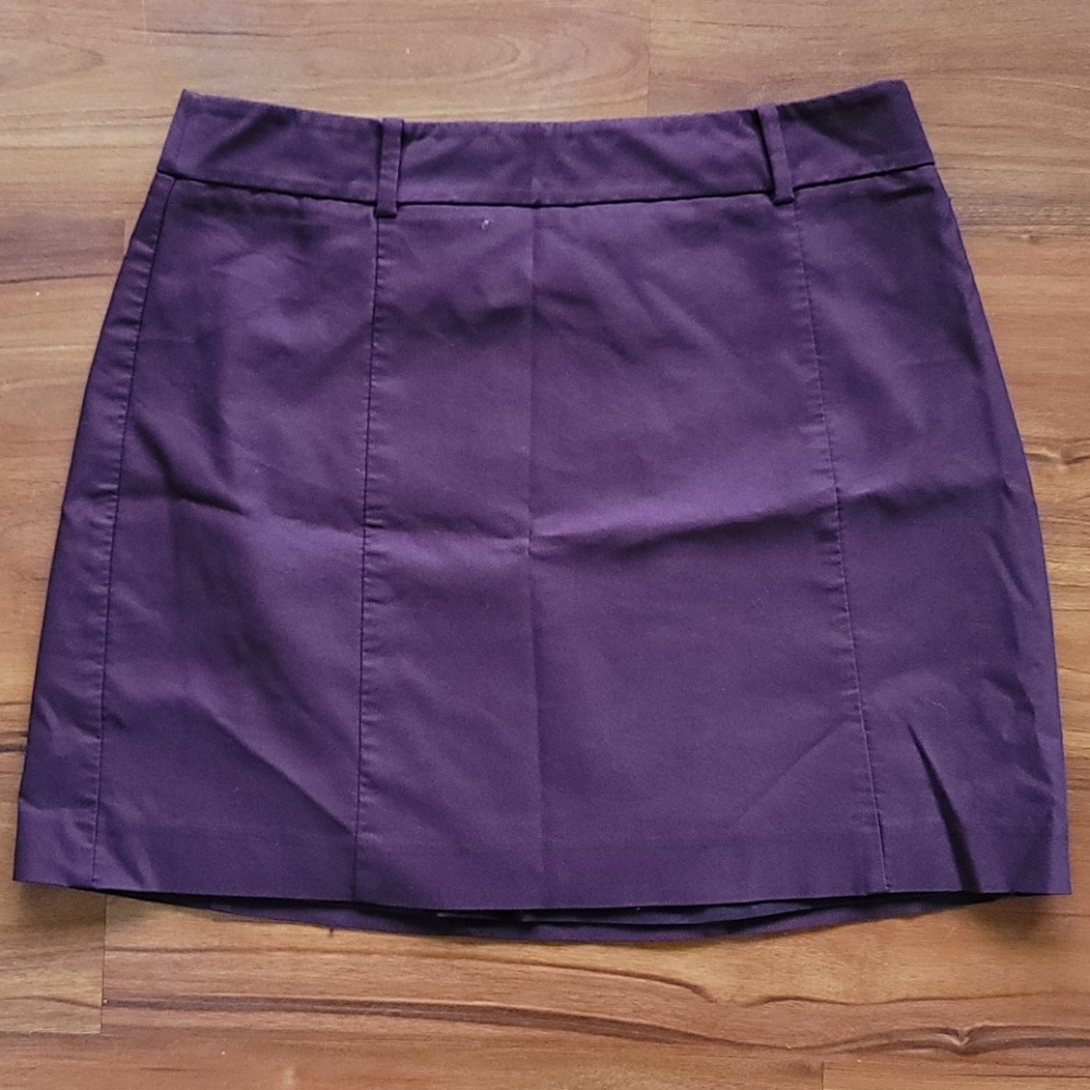 *SOLD ON MERCARI*Express Burgundy Suit Skirt Sz 10